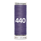 Gutermann garen | 200m | 440 licht aubergine naaigaren GM - 200 - 440 - LICHT - AUBERGINE 4008015091118